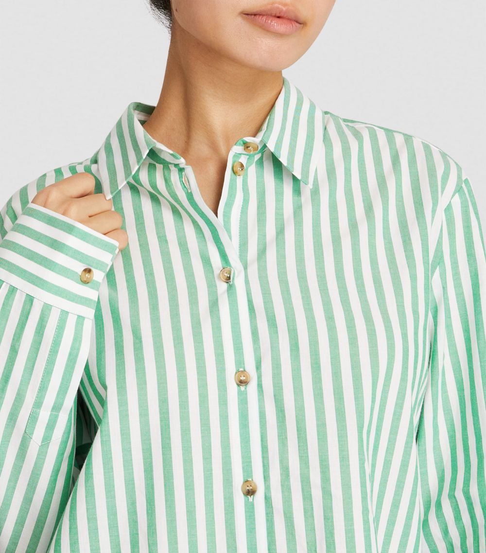 Asceno Asceno Striped London Pyjama Shirt