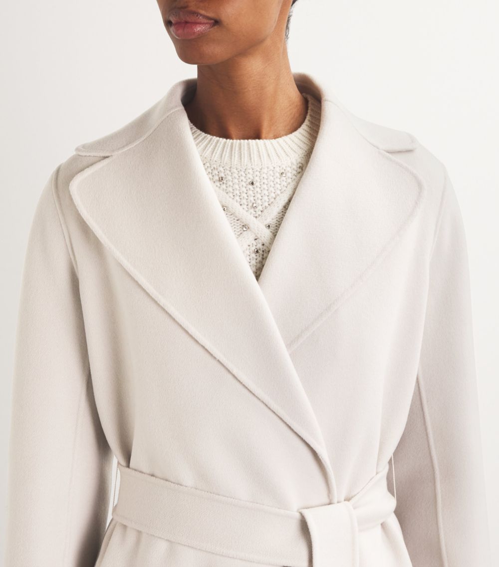 Max Mara Max Mara Virgin Wool Wrap Coat