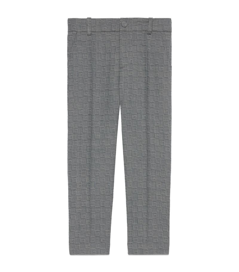 Gucci Gucci Kids Wool Square G Trousers (4-12 Years)