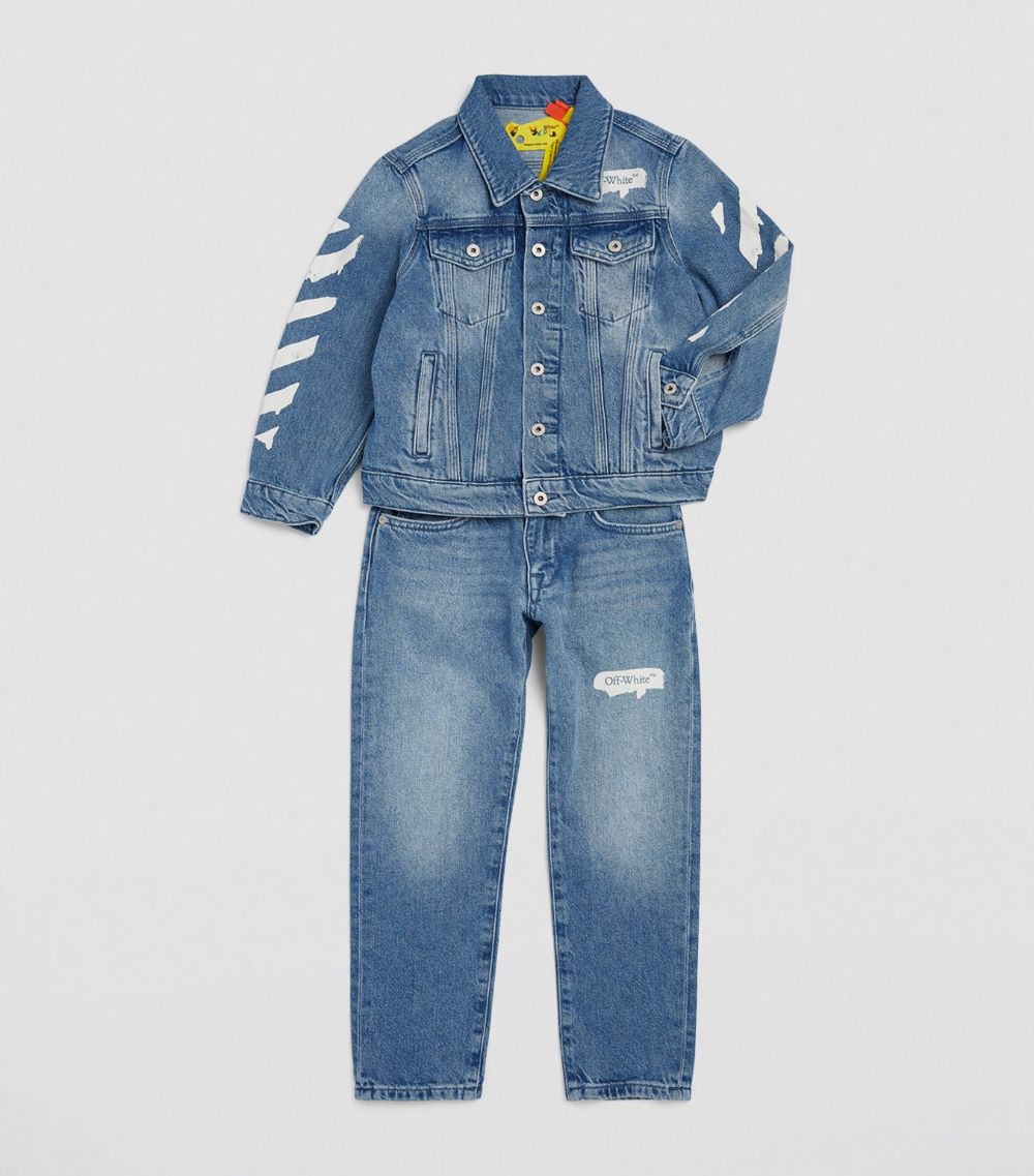 Off-White Kids Off-White Kids Logo Jeans (4-12 Years)