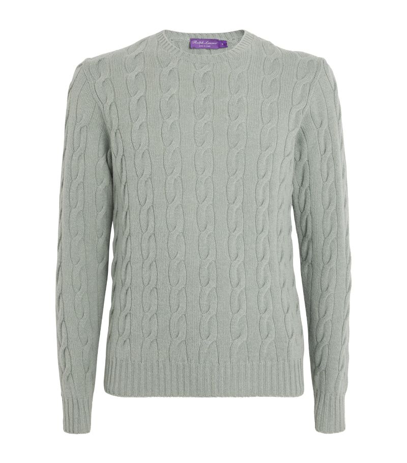 Ralph Lauren Purple Label Ralph Lauren Purple Label Cashmere Cable-Knit Sweater