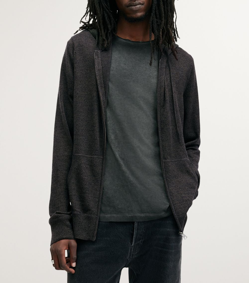 Allsaints Allsaints Wool Mode Hoodie