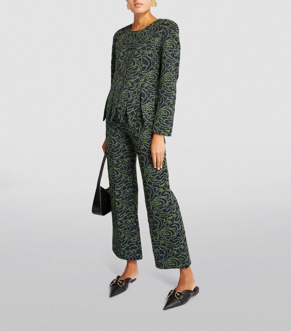 Destree DESTREE Jacquard Yoshitomo Trousers