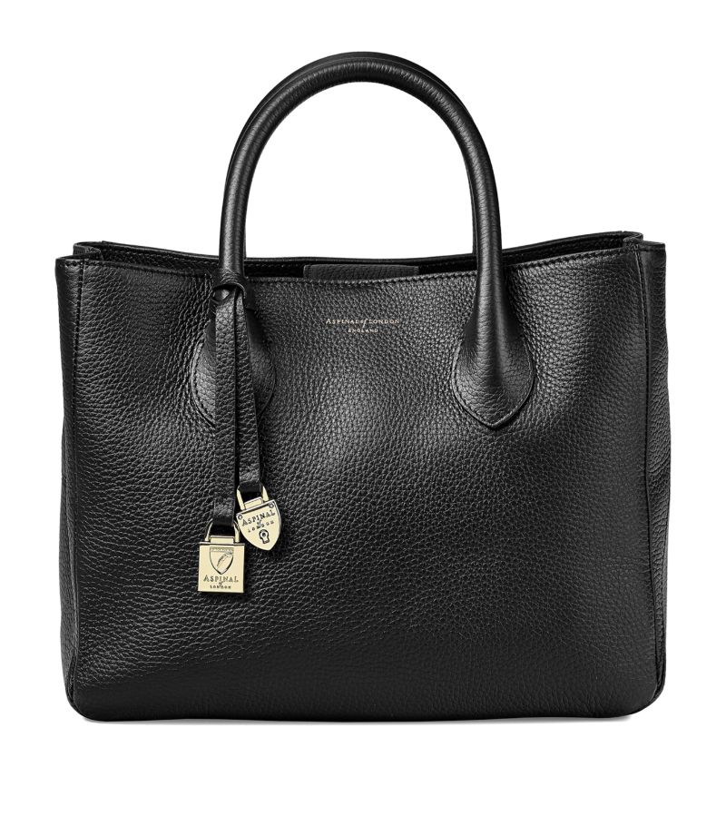  Aspinal Of London Midi Leather London Tote Bag