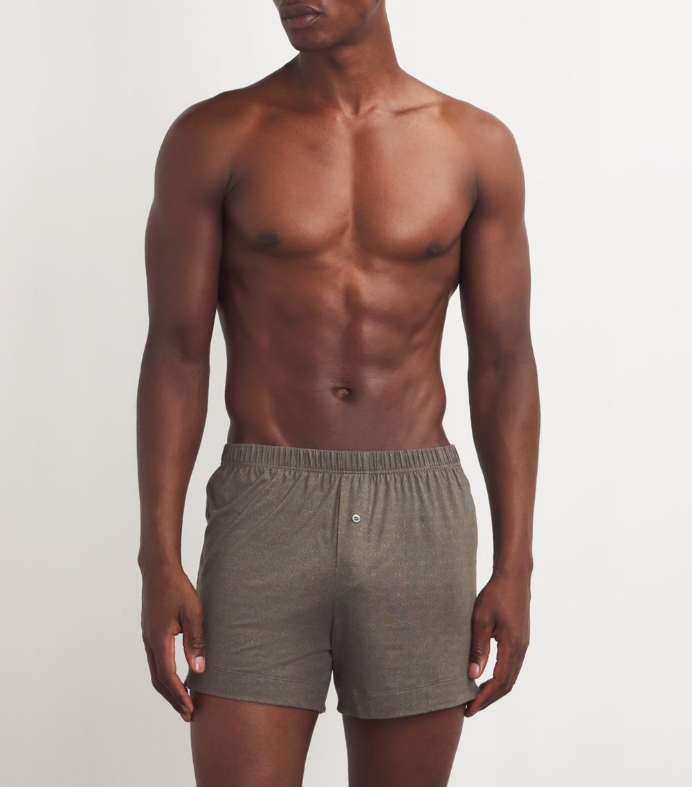 Zimmerli Zimmerli Wave Print Boxer Shorts