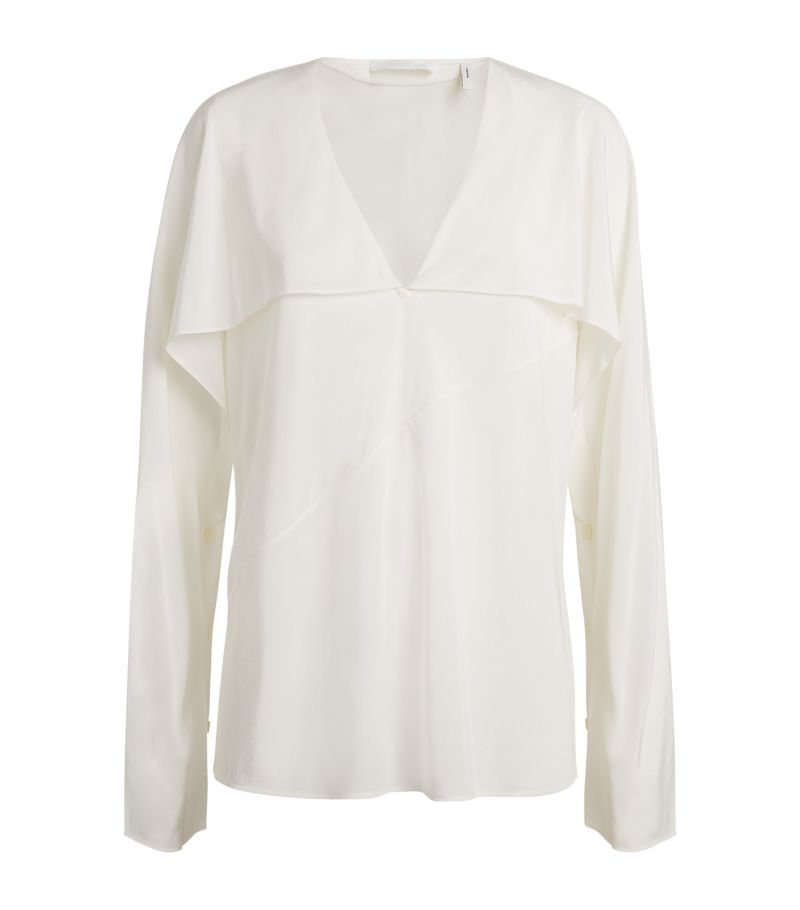 Helmut Lang Helmut Lang Silk Scarf Blouse