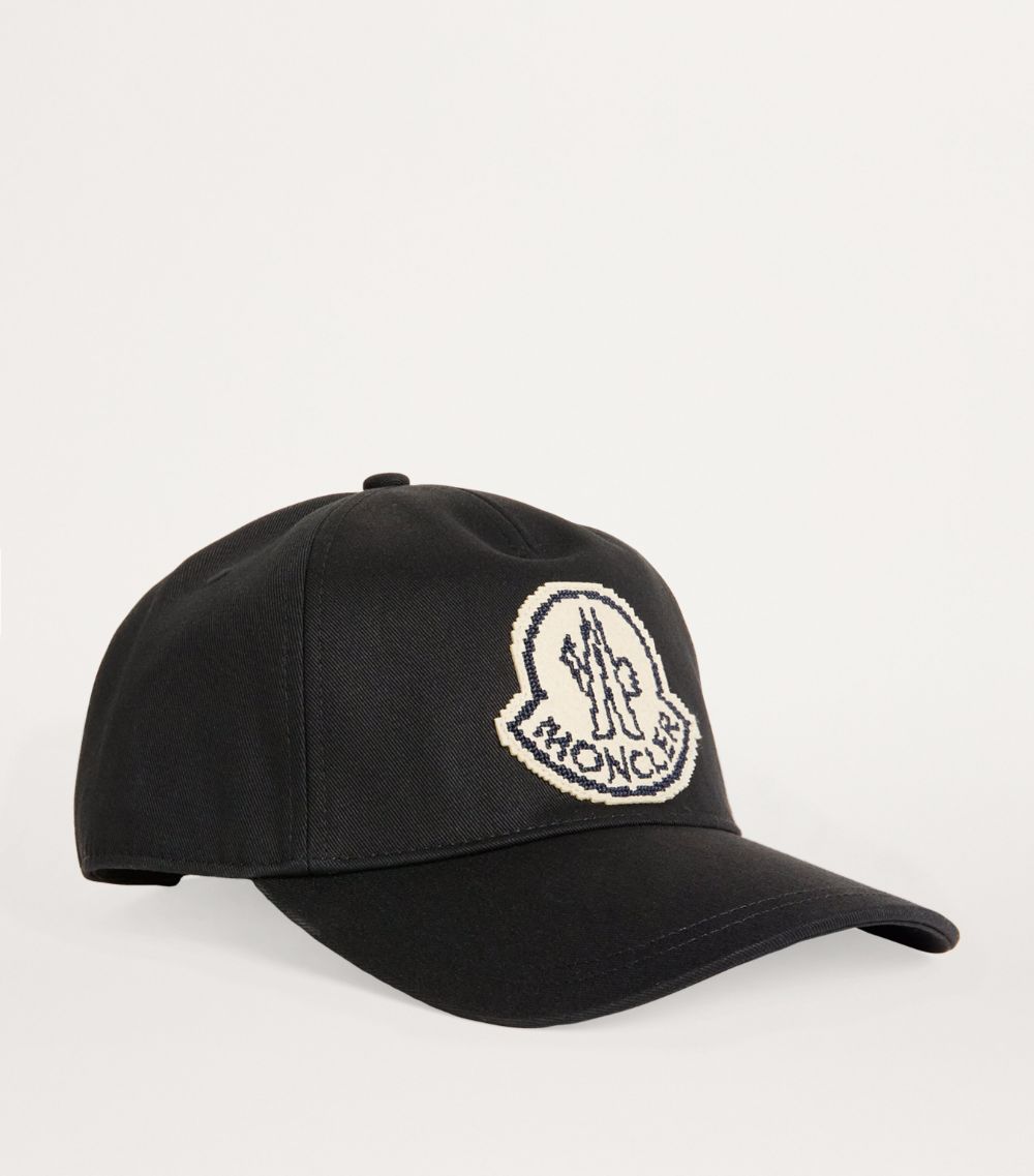 Moncler Moncler Cotton Logo Baseball Cap