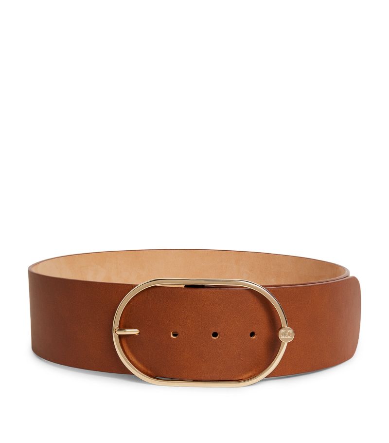 Max Mara Max Mara Wide Leather Belt