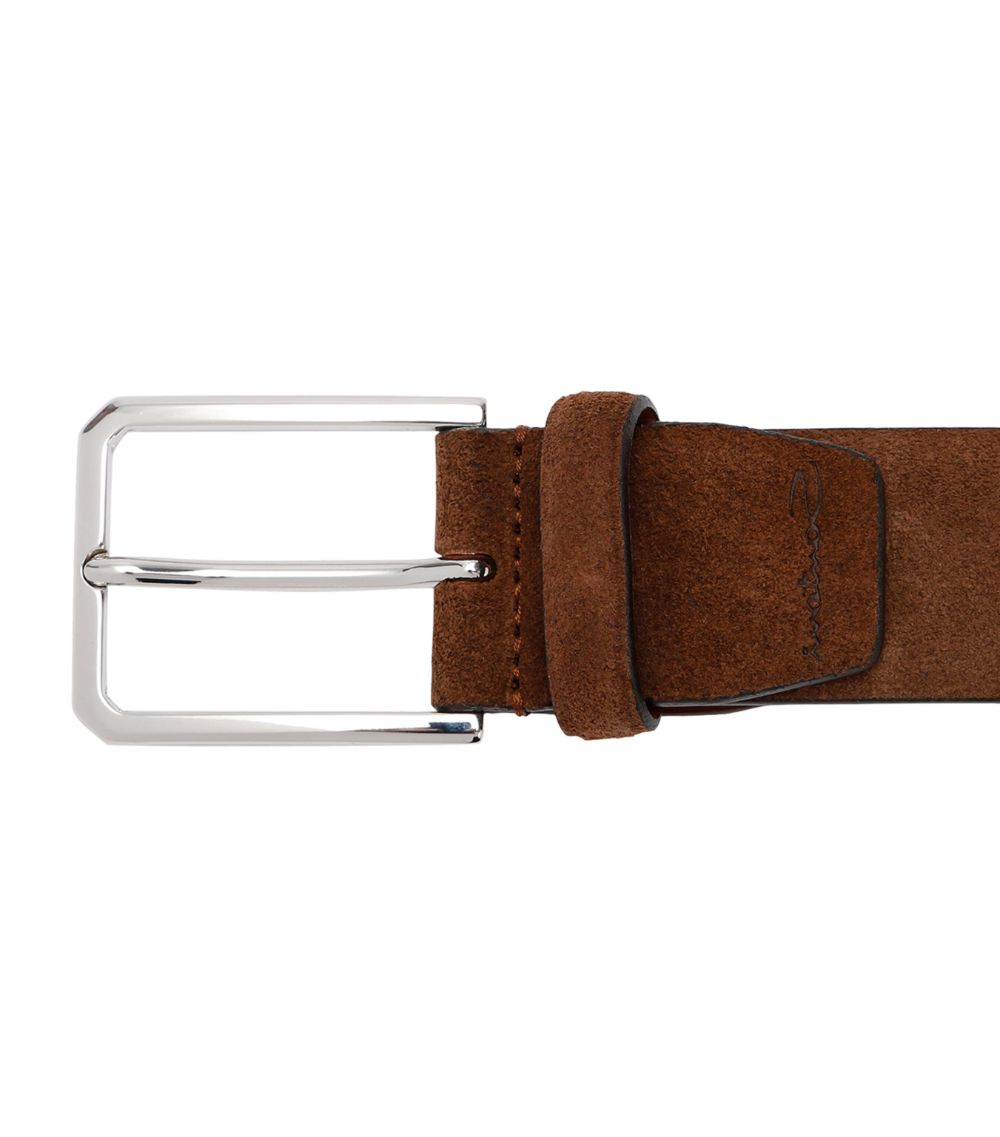 Santoni Santoni Suede Belt