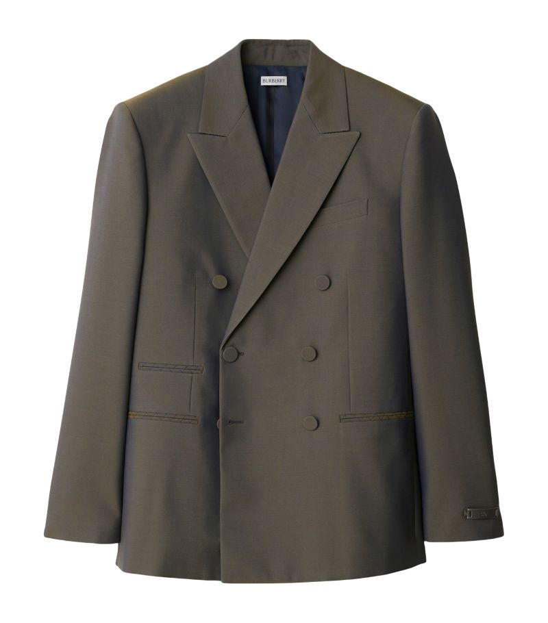 Burberry Burberry Wool Changeant Blazer