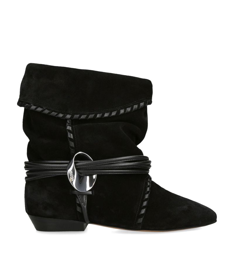 Isabel Marant Isabel Marant Suede Sellen Ankle Boots