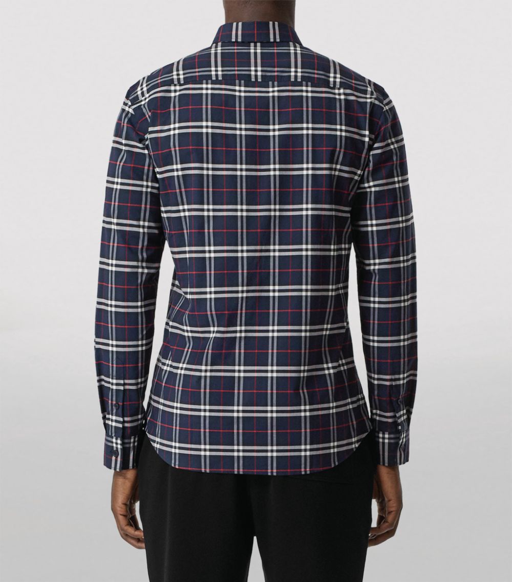 Burberry Burberry Check Slim-Fit Shirt