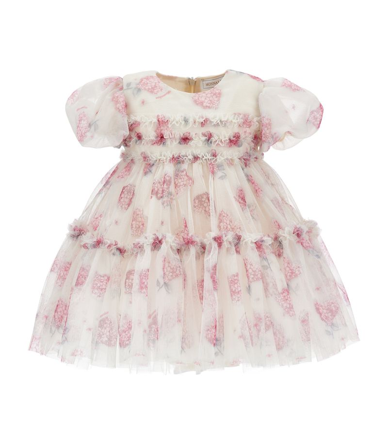 Monnalisa Monnalisa Tulle Floral Dress (6-36 Months)