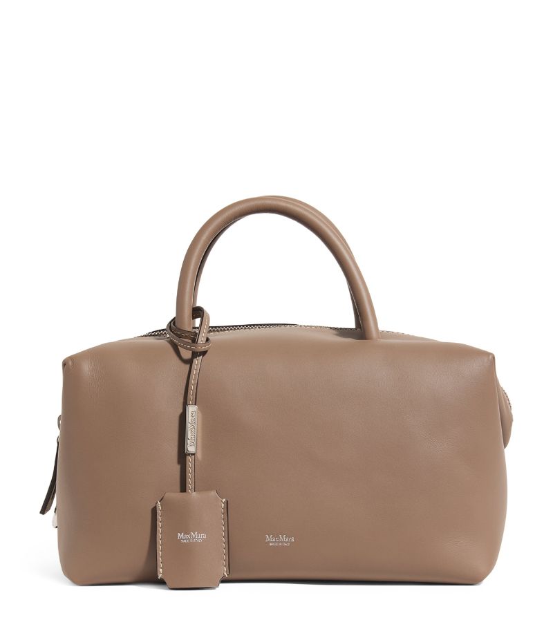 Max Mara Max Mara Leather Satchel Top-Handle Bag