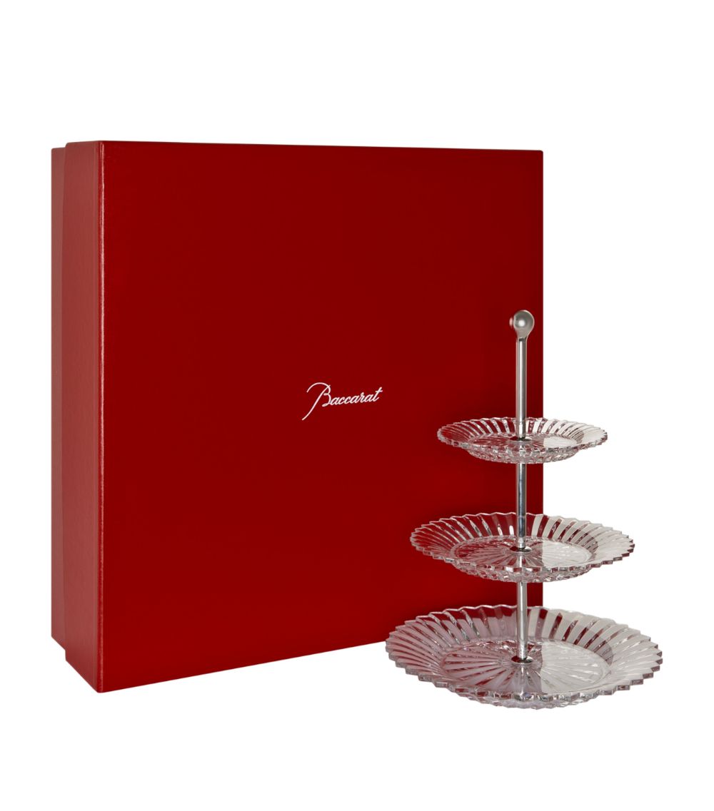Baccarat Baccarat Mille Nuits Tri Level Pastry Stand