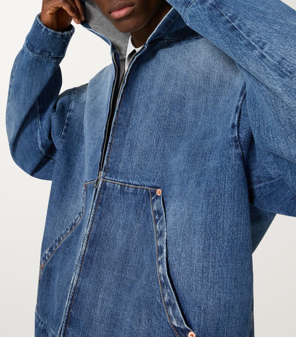 Valentino Valentino Denim Work Jacket