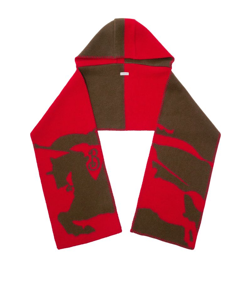 Burberry Burberry Wool Hooded Scarf