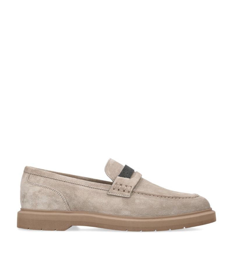 Brunello Cucinelli Brunello Cucinelli Monili Penny Bar Loafers