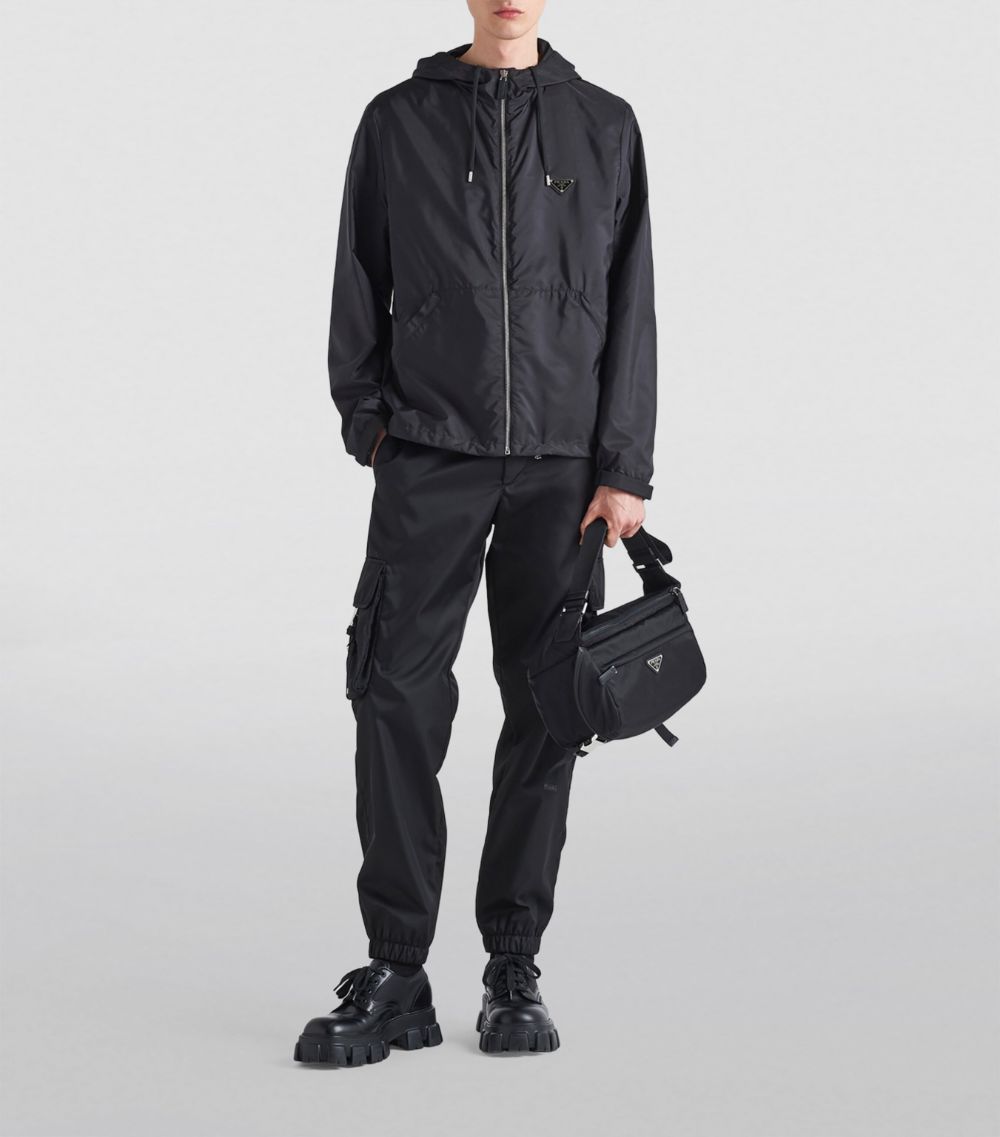 Prada Prada Re-Nylon Hooded Jacket