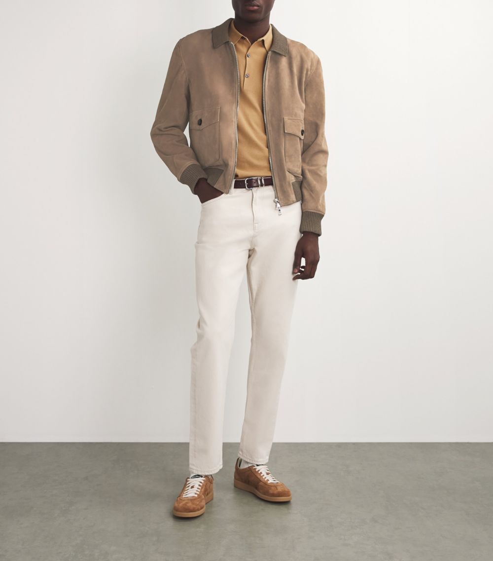  Officine Generale Suede Lando Jacket