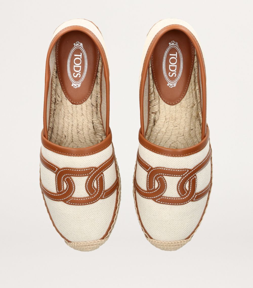 Tod's Tod'S Canvas Kate Espadrilles