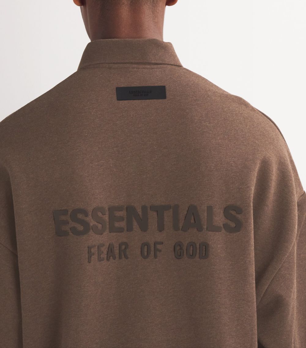 Fear Of God Essentials Fear Of God Essentials Oversized Polo Shirt