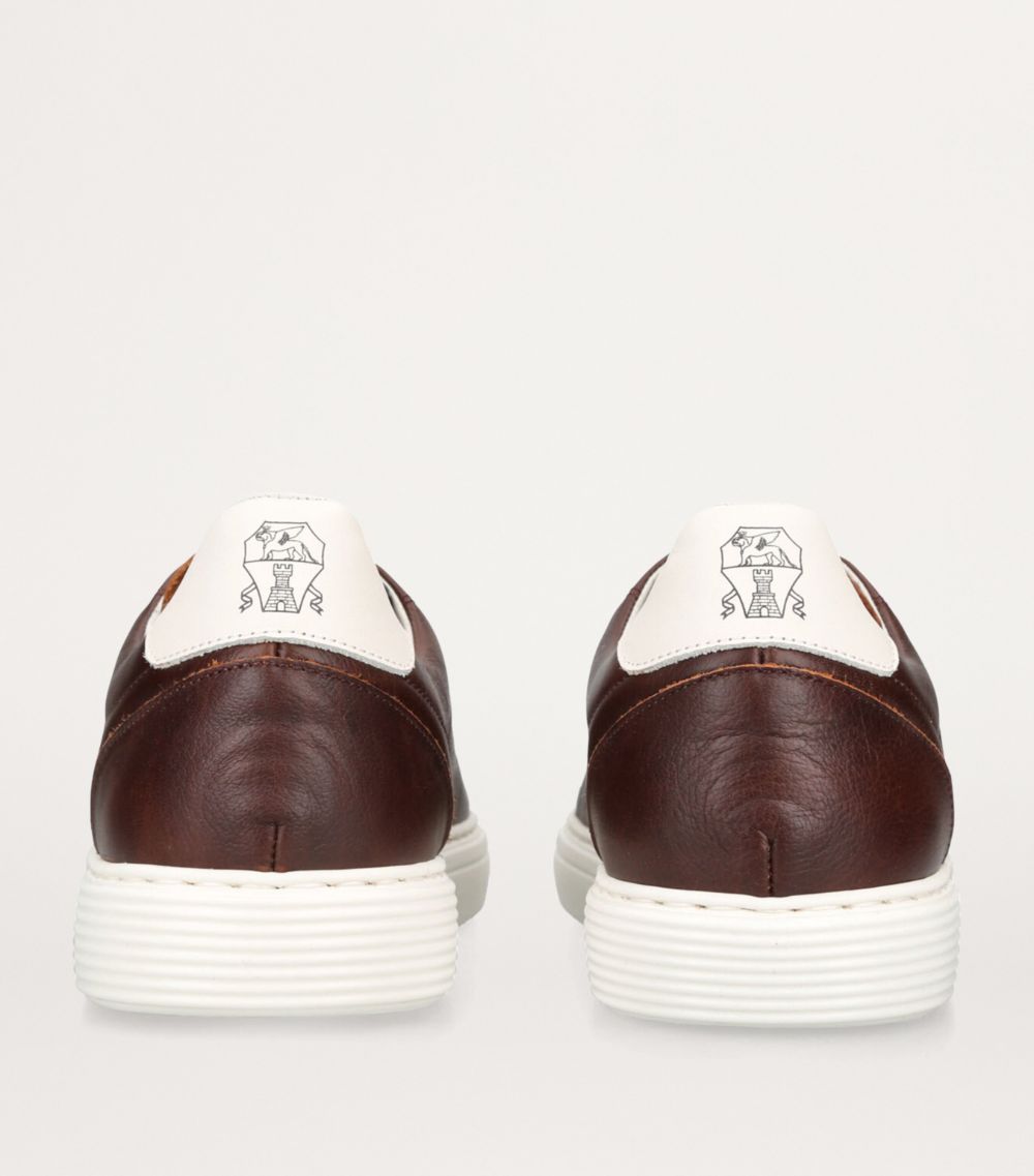 Brunello Cucinelli Brunello Cucinelli Leather Tennis Sneakers