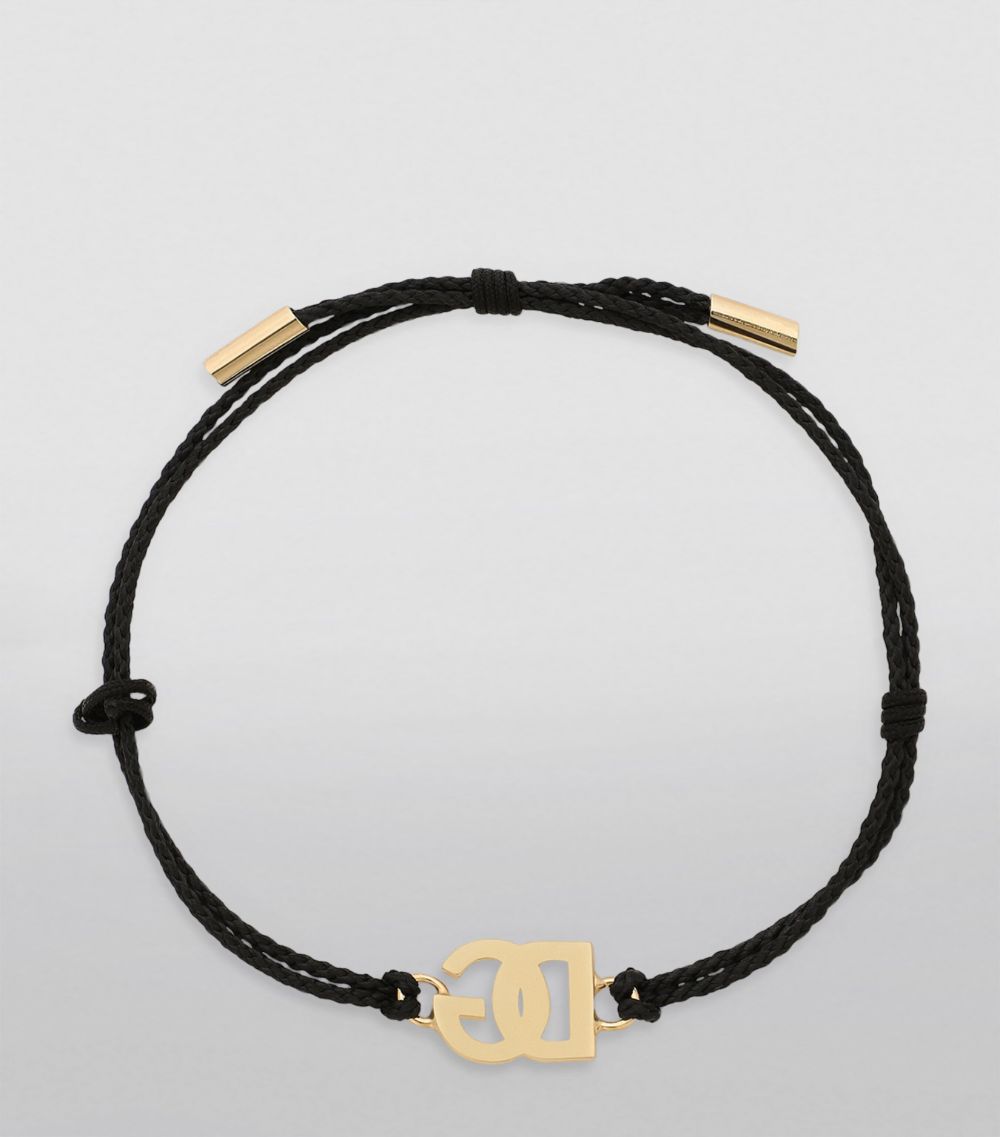 Dolce & Gabbana Dolce & Gabbana Cord Logo Bracelet