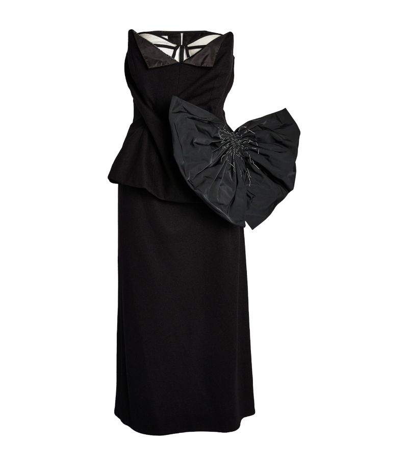 Maison Margiela Maison Margiela Mm M Midi Dress Black