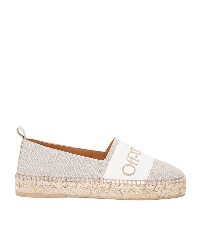 OFF-WHITE Off-White Bookish Logo Espadrilles