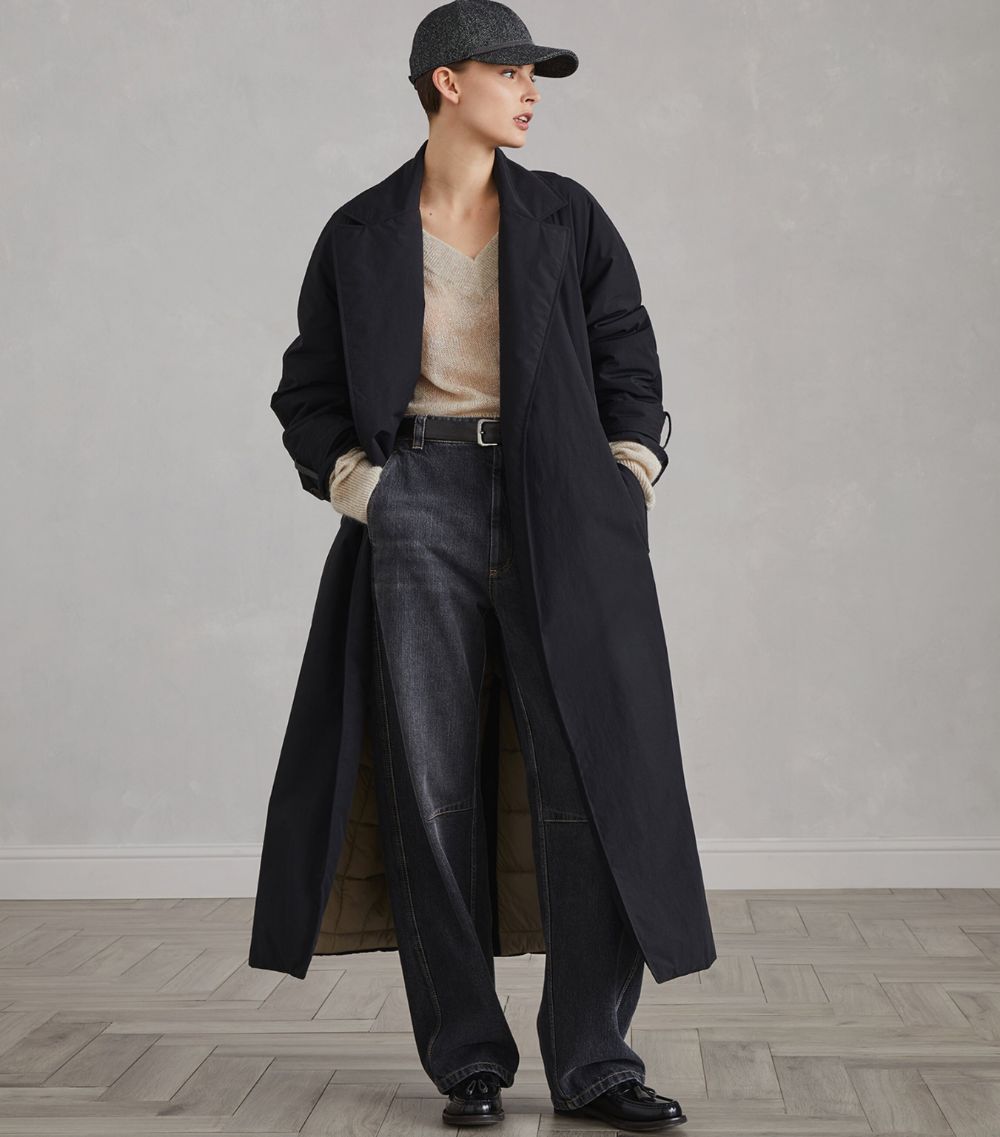 Brunello Cucinelli Brunello Cucinelli Techno-Cotton Trench Coat