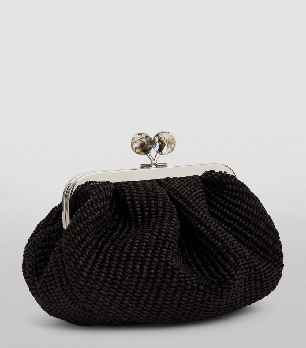 Weekend Max Mara Weekend Max Mara Small Woven Pasticcino Clutch Bag