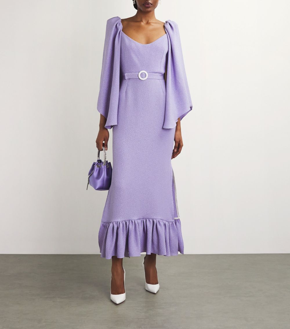 Edeline Lee Edeline Lee Belted Millie Maxi Dress