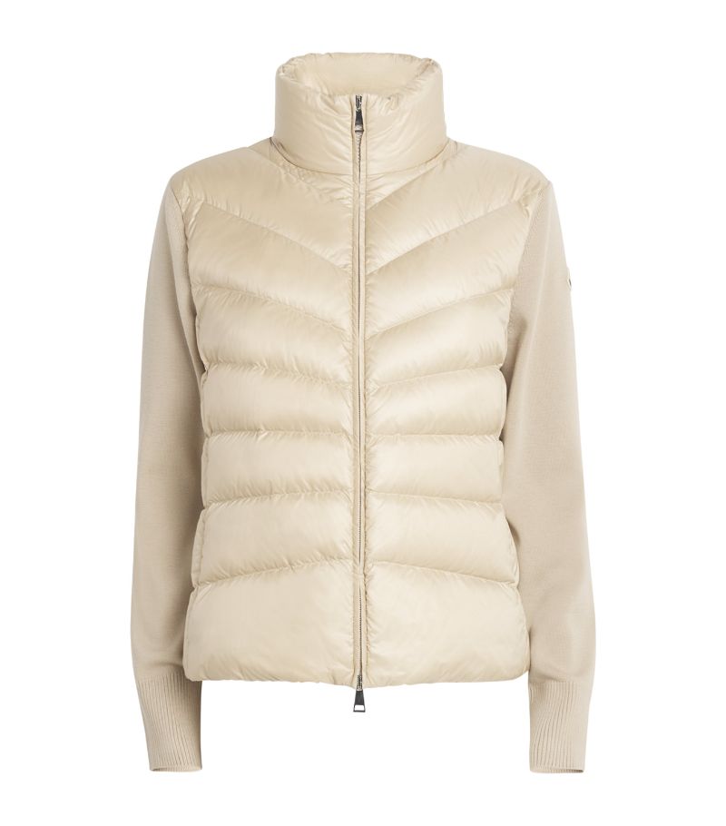 Moncler Moncler Wool Down Cardigan