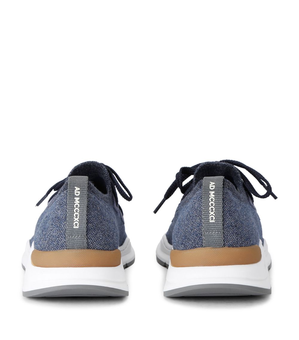 Brunello Cucinelli Kids Brunello Cucinelli Kids Cotton Knitted Sneakers