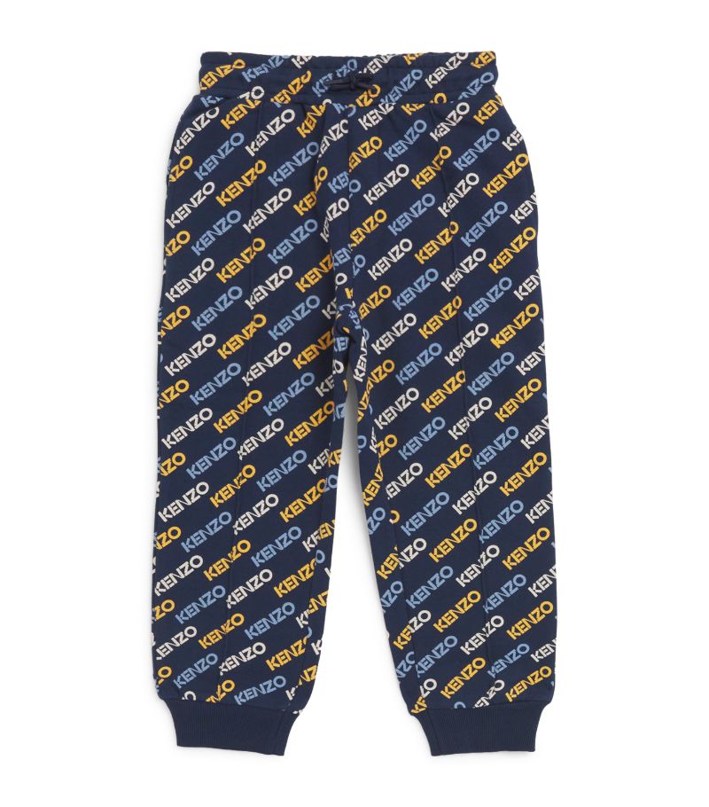 Kenzo Kids Kenzo Kids Cotton Logo Sweatpants (2-14 Years)