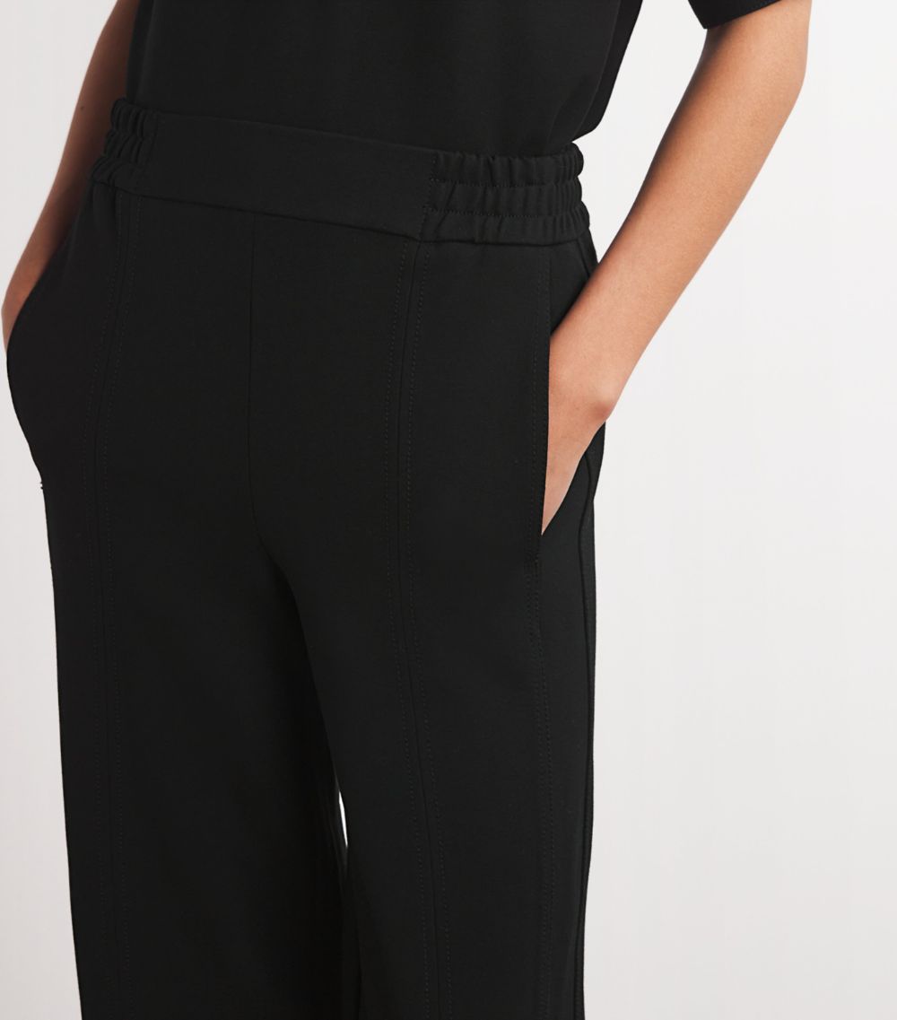 Me+Em Me+Em Ponte-Jersey Wide-Leg Trousers