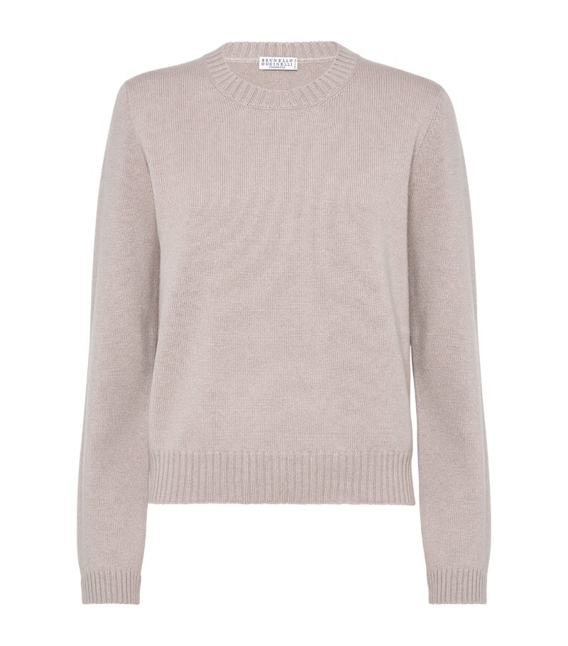 Brunello Cucinelli Brunello Cucinelli Cashmere Crew-Neck Sweater