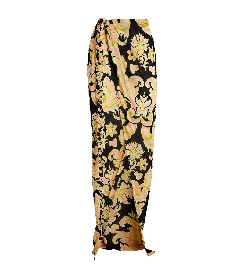 Etro Etro Floral Wrap Maxi Skirt