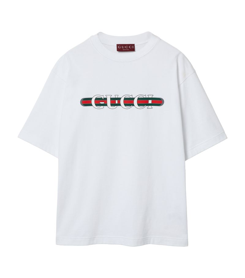 Gucci Gucci Cotton Logo T-Shirt