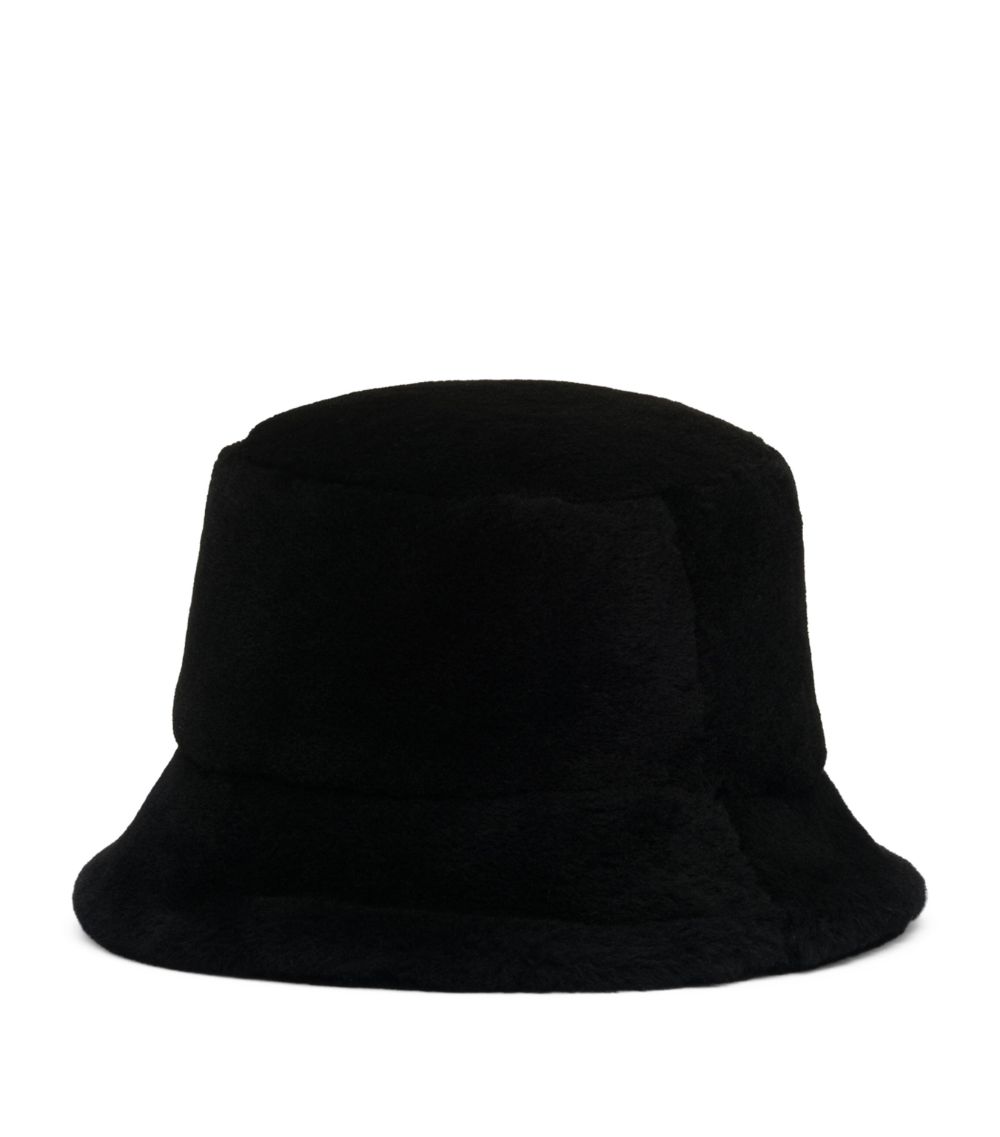 Prada Prada Shearling Bucket Hat