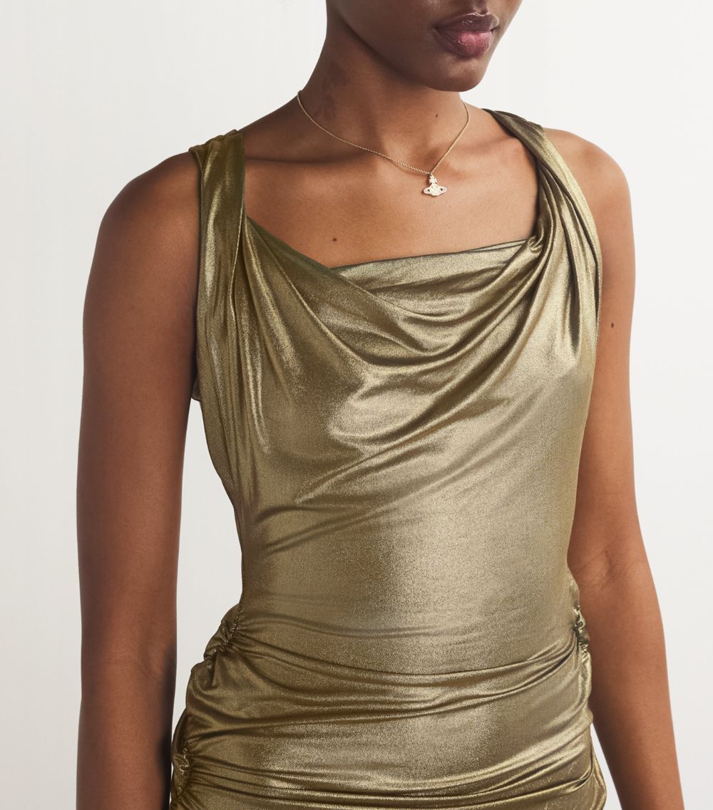 Vivienne Westwood Vivienne Westwood Metallic Liz Maxi Dress