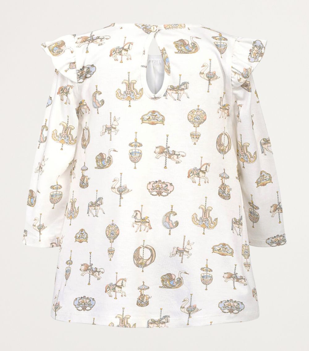 Atelier Choux Atelier Choux Carousel Print Dress (2-3 Years)