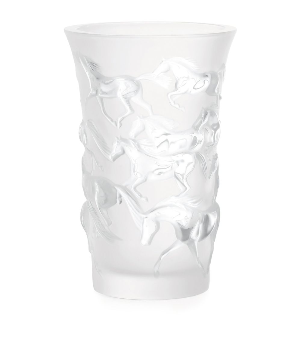 Lalique Lalique Crystal Mustang Vase (17.5Cm)