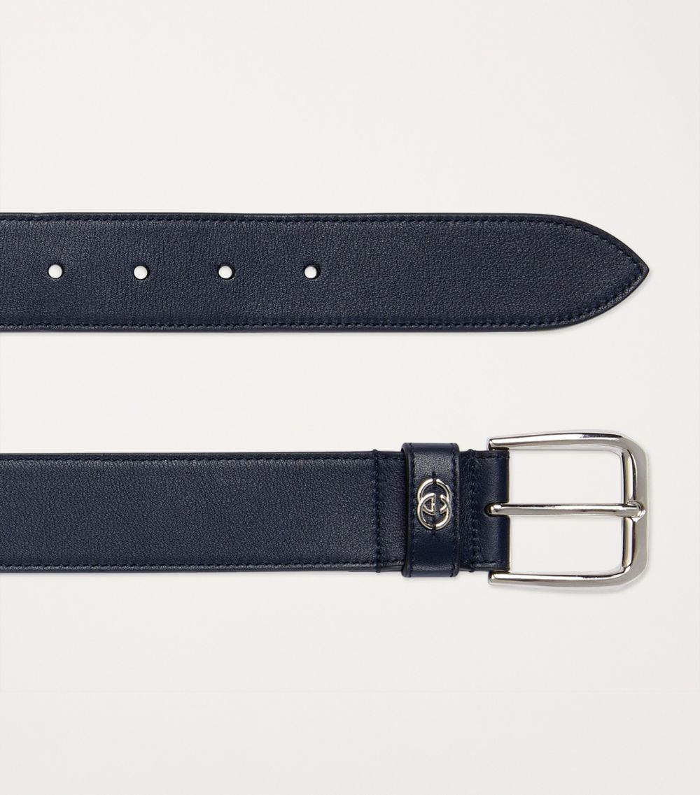 Gucci Gucci Leather Interlocking G Belt