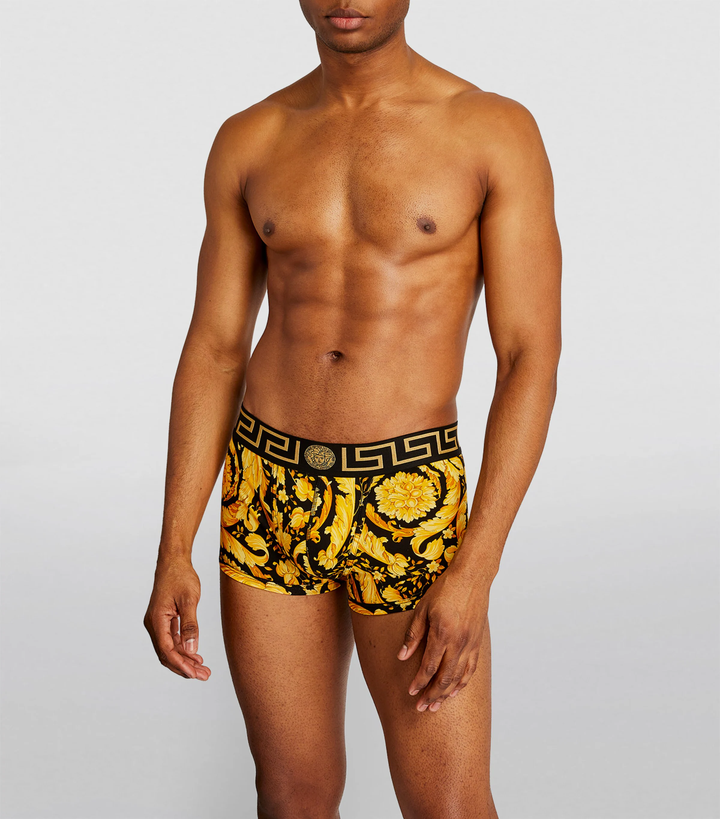 Versace Versace Baroque Low-Rise Trunks