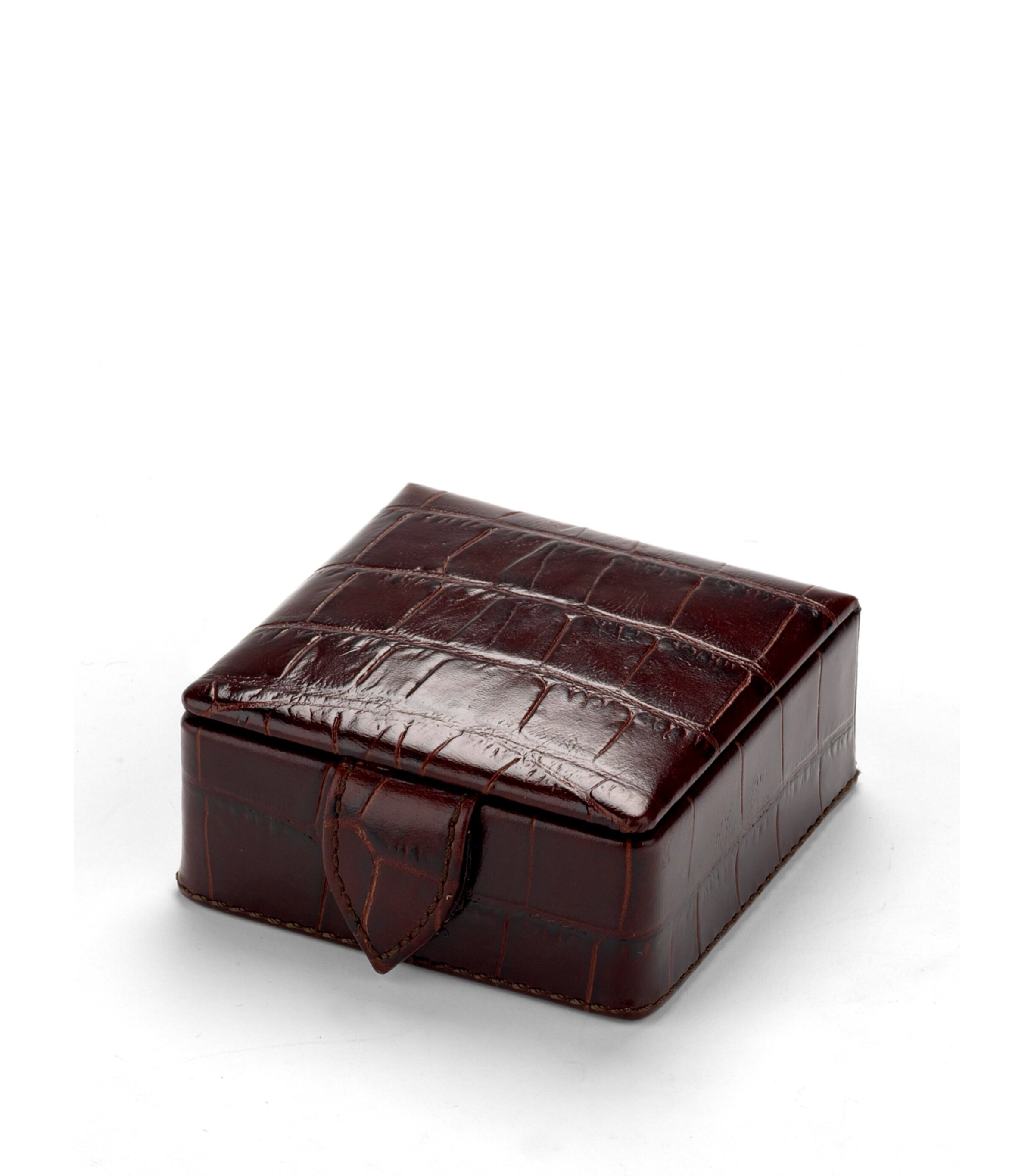  Aspinal Of London Small Leather Stud Box