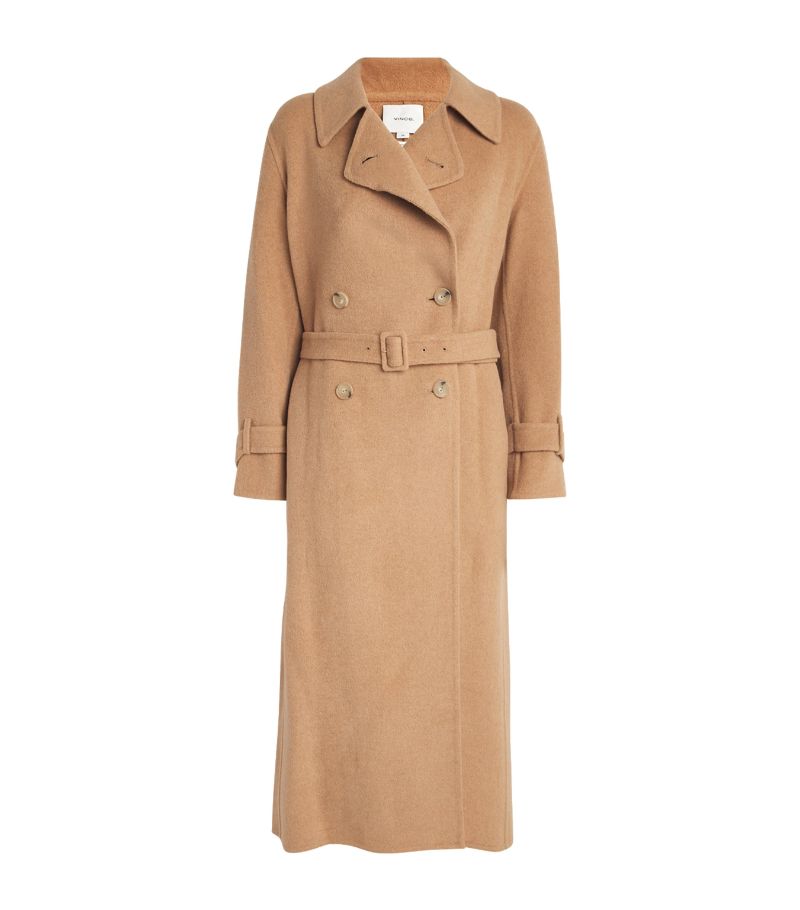 Vince Vince Wool-Blend Lofty Coat