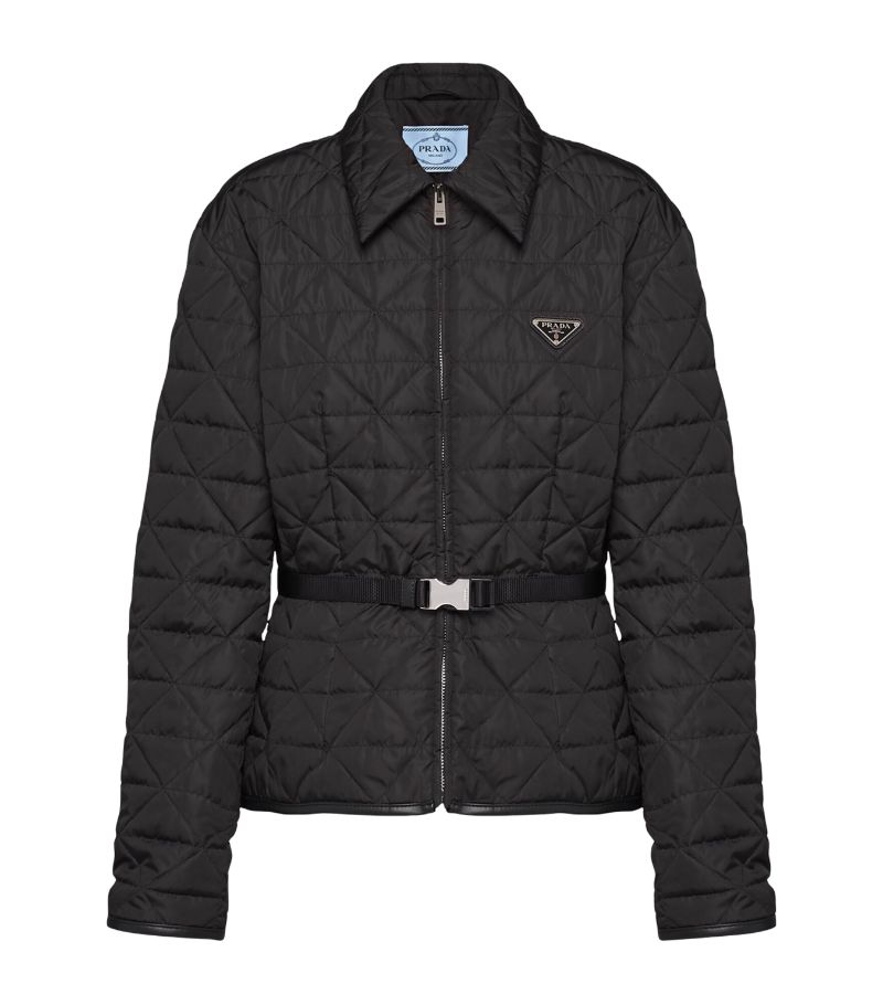 Prada Prada Quilted Triangle Jacket