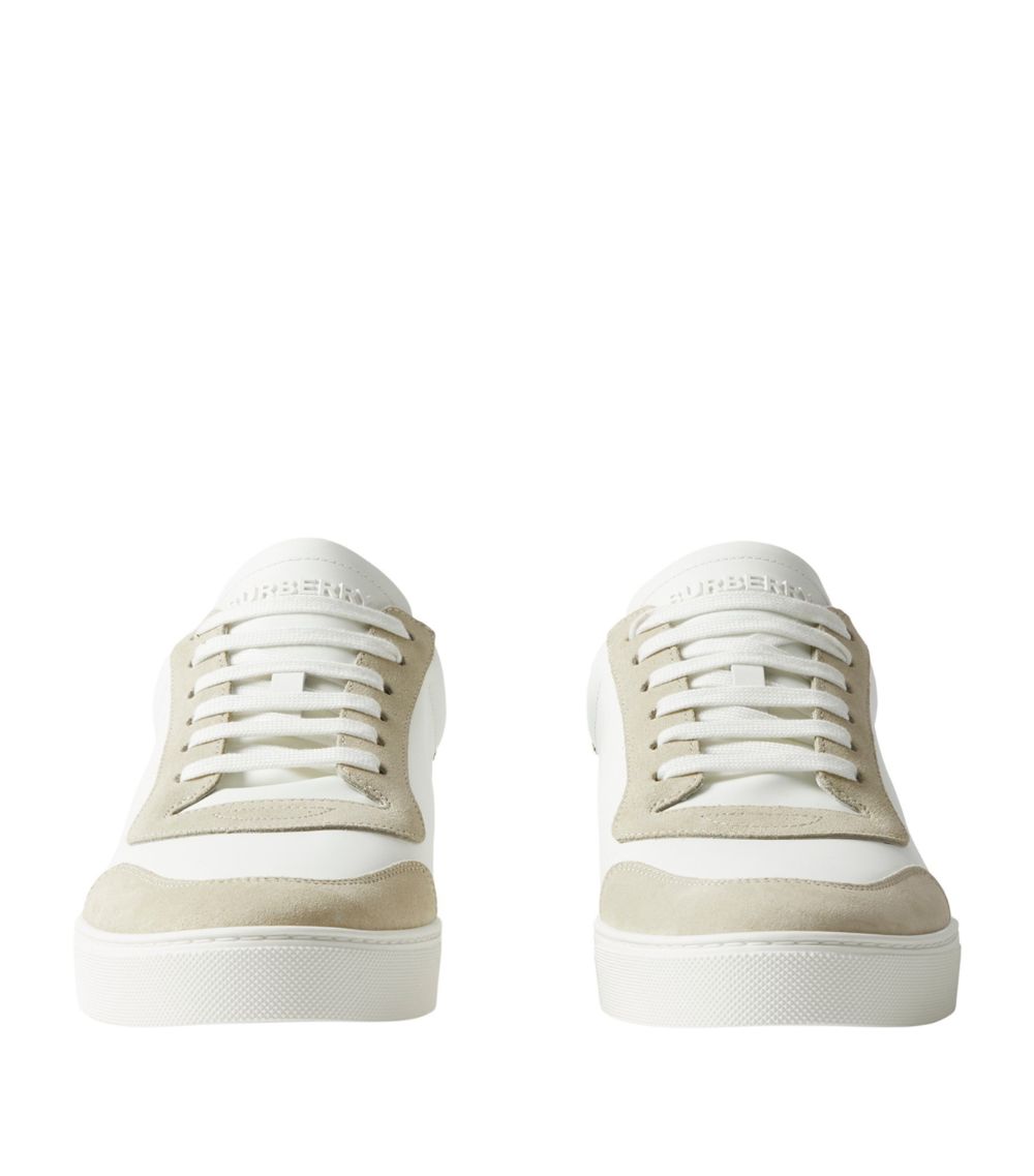 Burberry Burberry Leather Low-Top Sneakers